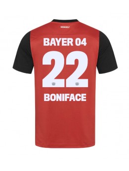 Billige Bayer Leverkusen Victor Boniface #22 Hjemmedrakt 2024-25 Kortermet